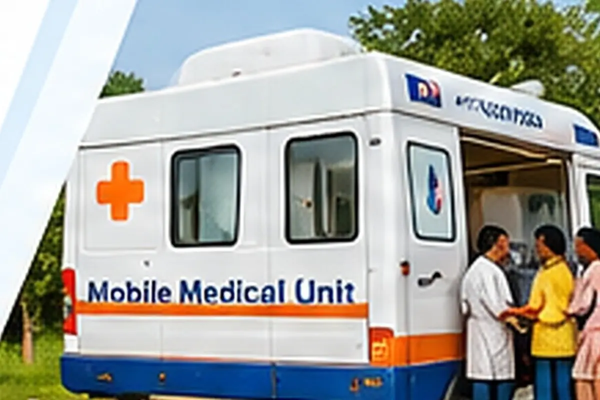 Mobile medical unit delivering field healthcare